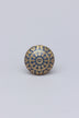 Palais Étoile Polished Brass Cabinet Knob — close-up view, G Decor
