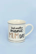 Parent Life Just Another Manic Day Funny Coffee Mug — close-up view, G Decor