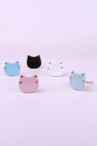 Pawfect playful cat ceramic cabinet knob multipack
