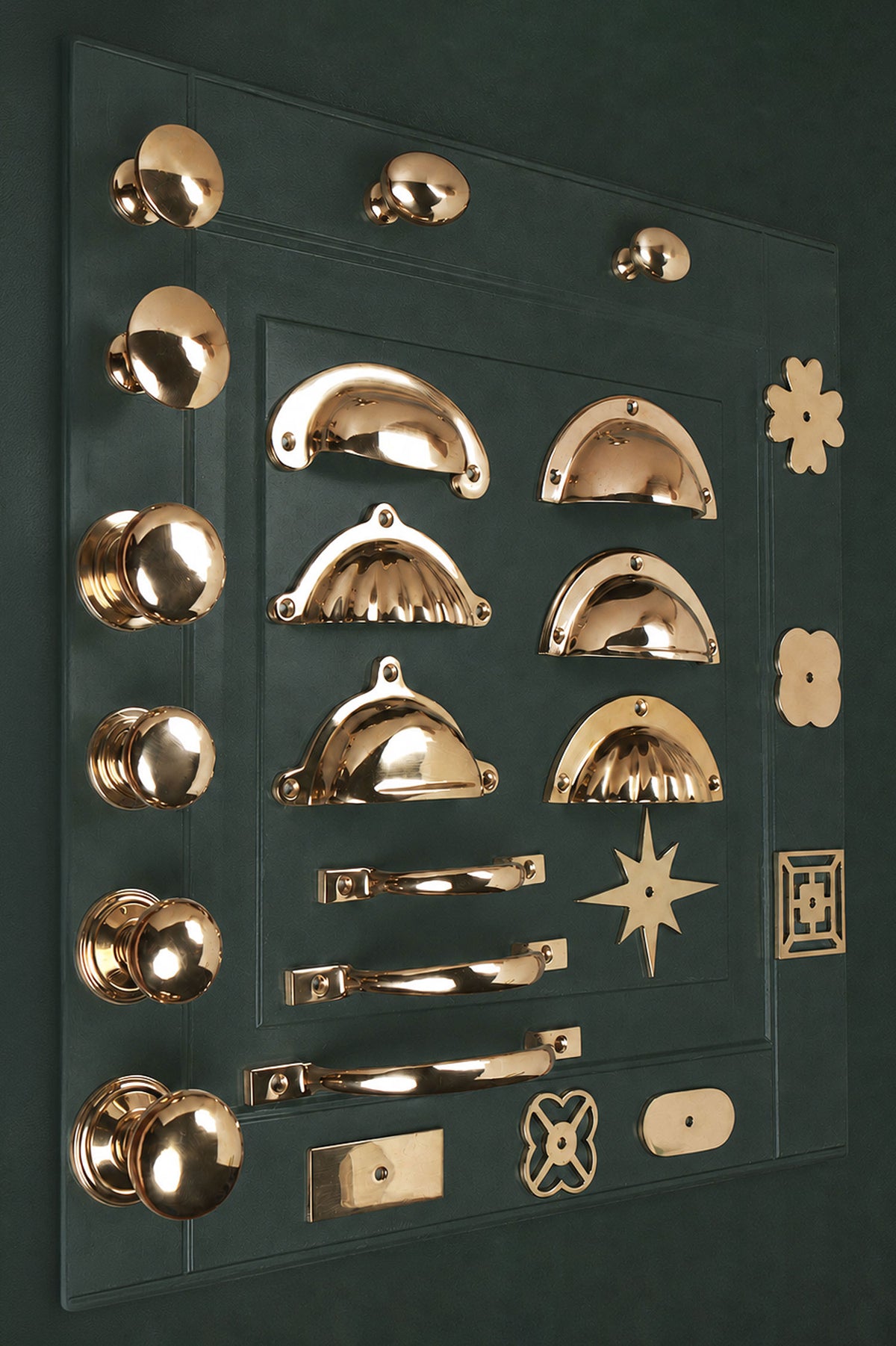Polished Brass Collection 2 solid brass hardware, second view