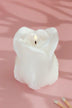 Rosabella Pure Eternal Bloom Hand-Finished Sculpted Rose Candle in Soft White - G Decor