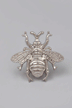 Rose Gold Queen Bee Handle And Silver Honeybee Knob - G Decor