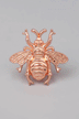 Rose Gold Queen Bee Handle And Silver Honeybee Knob - G Decor