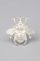 Queen Bee Cabinet Knob in Rose Gold and Silver — lifestyle view, G Decor