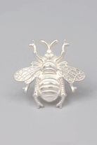 Rose Gold Queen Bee Handle And Silver Honeybee Knob - G Decor