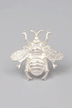 Rose Gold Queen Bee Handle And Silver Honeybee Knob - G Decor
