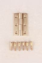 2 inch (50mm) butt hinge in satin brass