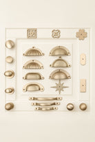 Satin Brass Collection 2 solid brass hardware