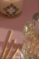 Scented Botanique Lemongrass Hand-Poured Soy Wax Gift Set Candles & Reed Diffuser in Glass Jars - G Decor