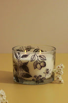 Sicilia Verde Soy Wax Scented Candle in Sandalwood Lime and Basil — alternate view, G Decor