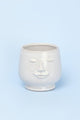Serene Ceramic Face Planter - G Decor