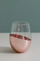 Sephora Two-Tone Rose Gold Tumbler Glasses Set of 4 — alternate view, G Decor