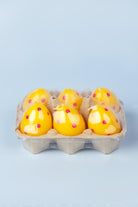 G Decor Candles Yellow Set of 6 Easter Egg Candles - Yellow