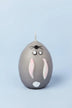 set-of-6-hoppy-easter-egg-candles-grey-g-decor-19270 - G Decor