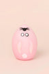 Little Flame Club Blush Pink Hoppy Hand-Painted Egg Candles — alternate view, G Decor