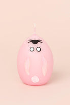 Set of 6 - Hoppy Easter Egg Candles - Pink - G Decor