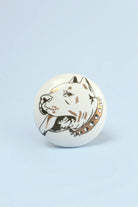 Playful Pup Black and Gold Ceramic Dog Cabinet Knobs Set of 8 — view 8, G Decor