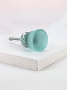 Sienna Frosted Flute Matt Glass Pull Knob - G Decor