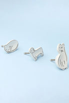 Sleepy Cat & Loyal Pup Furry Friends Ceramic Cabinet Knob - G Decor