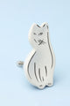 Sleepy Cat & Loyal Pup Furry Friends Ceramic Cabinet Knob - G Decor