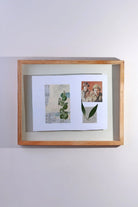 Taru Mango Wood Hanging Wall Display Frame — alternate view, G Decor