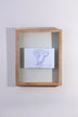 Taru Mango Wood Hanging Wall Display Frame — close-up view, G Decor