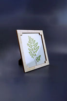 Tectura Bone Inlay Photo Frame in Architectural Cream — alternate view, G Decor