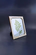 Tectura Bone Inlay Photo Frame in Architectural Cream — alternate view, G Decor