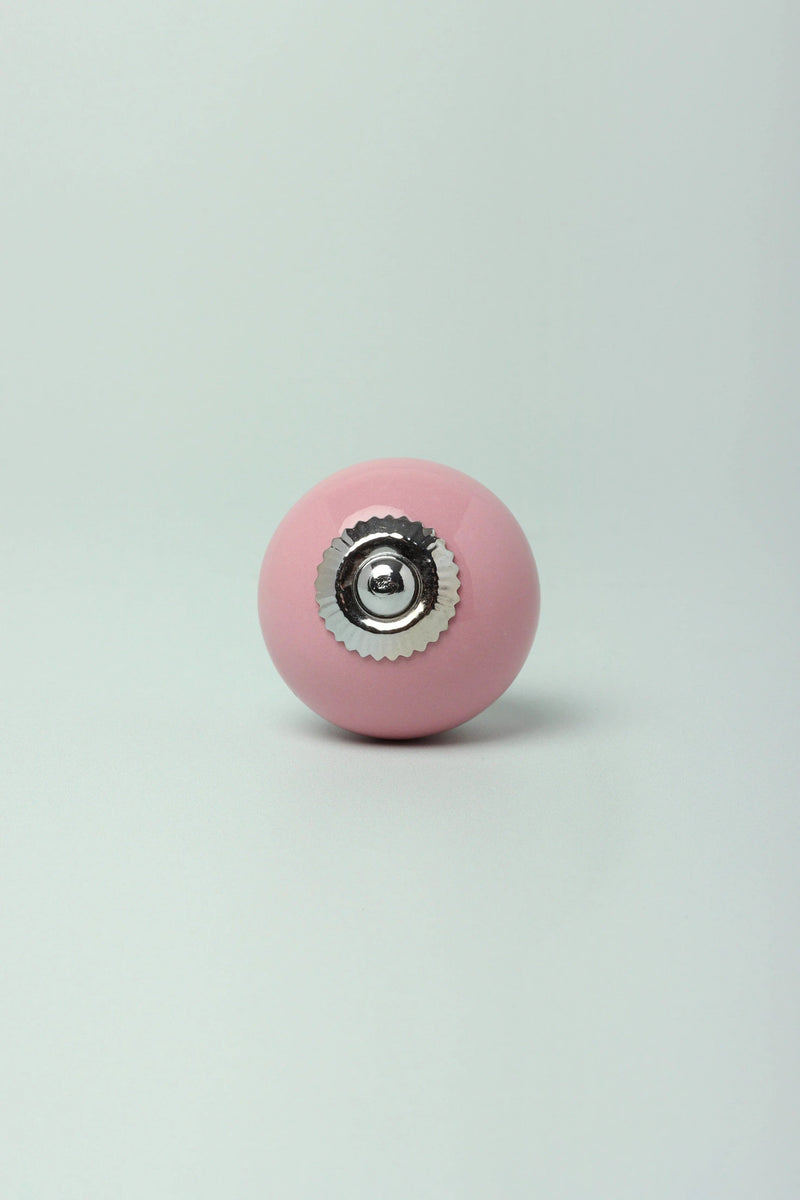 Timeless Hand-Painted Ceramic Cabinet Knob in Colour — Multipack