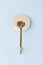 Traditional British Pub Tile Monogram Wall Hook Black & Gold Alphabet Initial Hook - G Decor