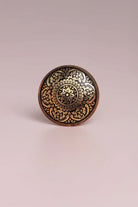 Versailles Vintage Polished Brass Cabinet Knob — view 9, G Decor