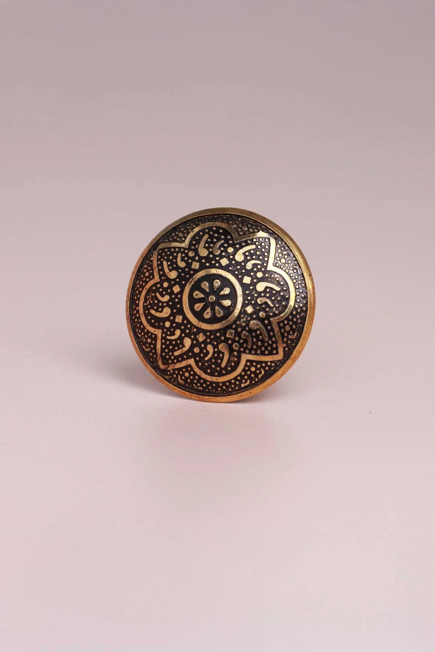 Versailles Vintage Gold Brass Door Knob & Pull Handle - G Decor