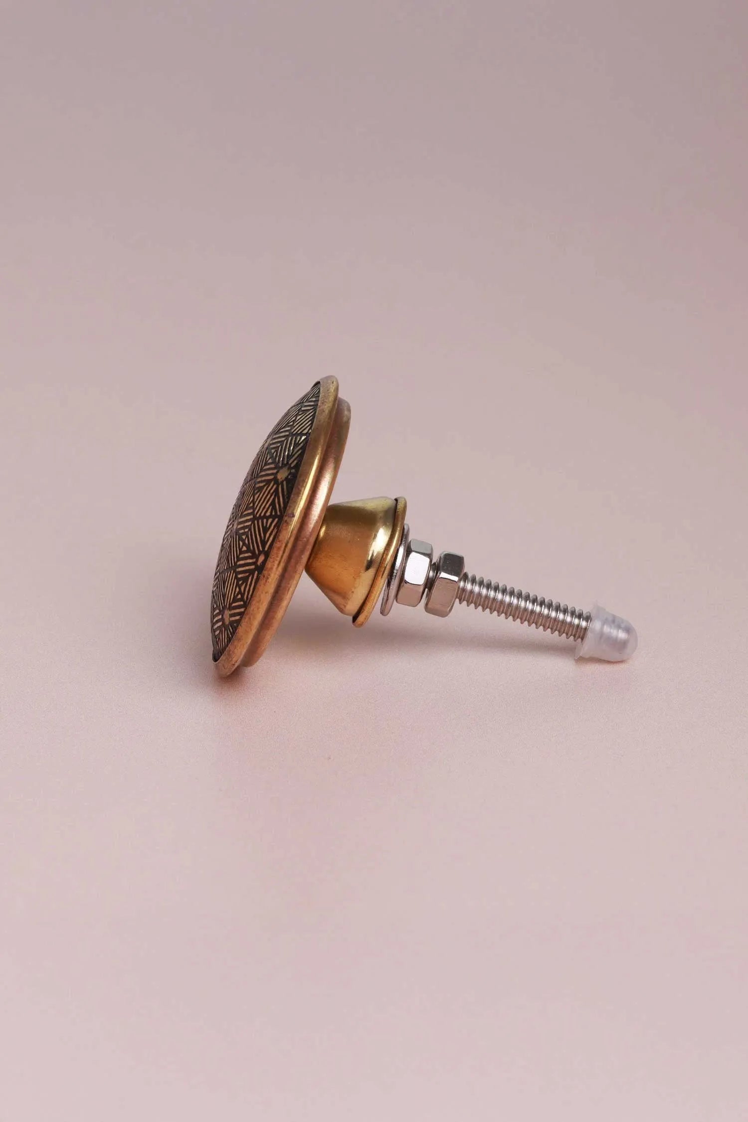 Versailles Vintage Gold Brass Door Knob & Pull Handle - G Decor