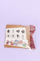 G Decor Christmas Decorations Brown Village Countdown: Foldable Card Houses Advent Calendar