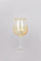 Vino Celebration White Wine Bottle and Glass Christmas Tree Baubles — lifestyle view, G Decor