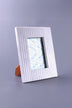 Vittoria Marmo Marble Photo Frame with Fluted Carving — alternate view, G Decor