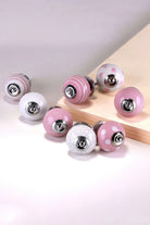 Pink Hand-Painted Ceramic Cabinet Knobs Set of 8 — G Decor
