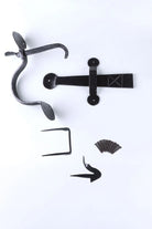 Coinbase Hand-Forged Suffolk Thumb Latch in Black Finish — alternate view, G Decor
