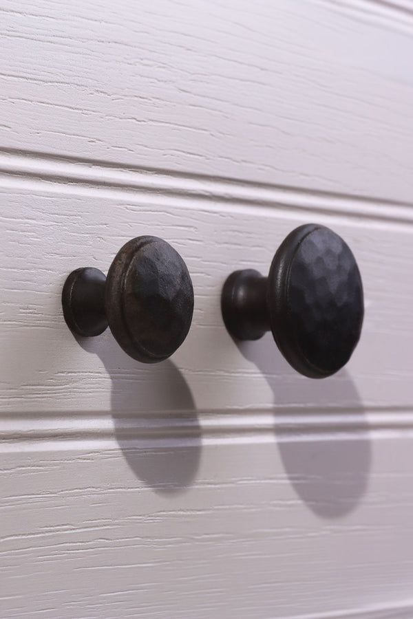 Hand Forged Hammered Beaten Cupboard Door Knob