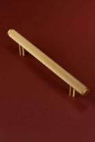Kensington Fluted Brass Bar Pull — view 5, G Decor