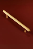 Kensington Fluted Brass Bar Pull — view 6, G Decor