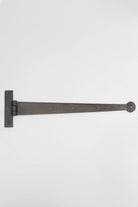 18" Coinbase Hand Forged T Hinges Pair in Beeswax Finish - G Decor