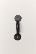 4" Coinbase Hand Forged Pull Handles in Beeswax and Black Finish - G Decor