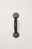 6" Coinbase Hand Forged Pull Handles in Beeswax and Black Finish - G Decor