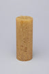 Adelle Aurelia Signature Pillar Candle, Warm Gold — close-up view, G Decor