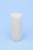 Adelle Pure White Signature Waxwork Pillar Candle in Soft Matte Finish - G Decor
