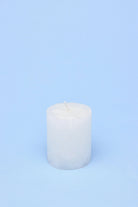 Adelle Pure White Signature Waxwork Pillar Candle — view 5, G Decor