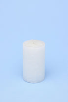 Adelle Pure White Signature Waxwork Pillar Candle in Soft Matte Finish - G Decor