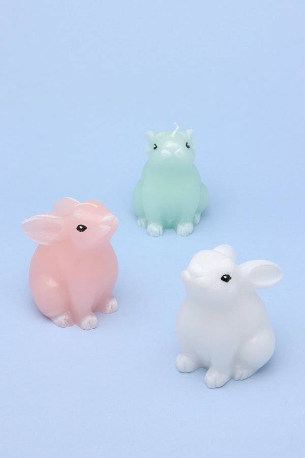 Alfie Scented Bunny Candle in Pastel Rabbit