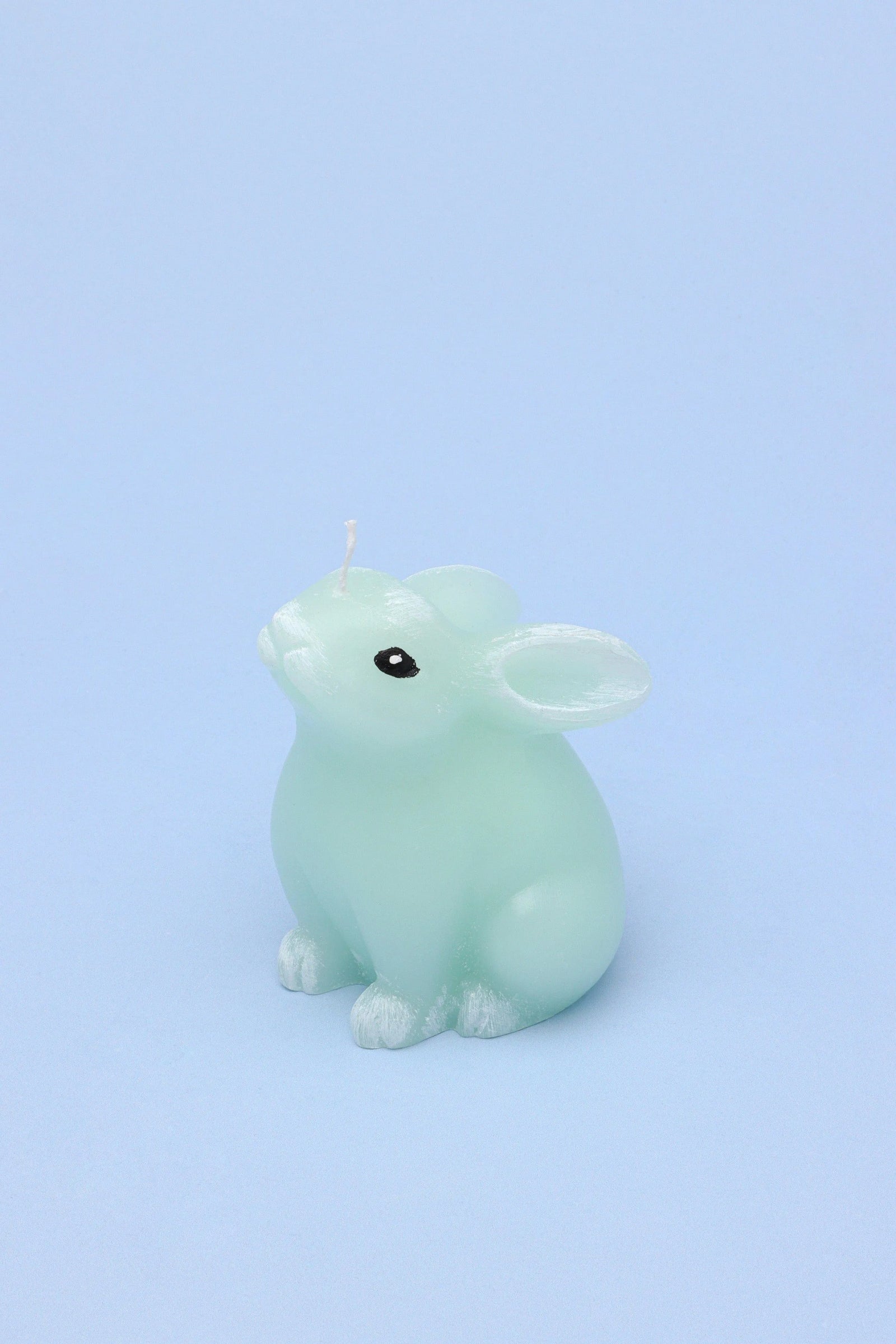 Alfie Scented Bunny Candle in Pastel Rabbit — lifestyle view, G Decor